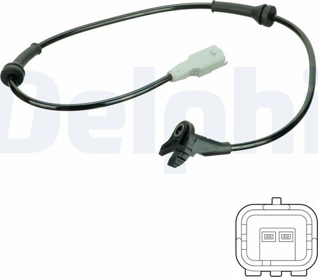 Датчик ABS Delphi для Citroen DS5 2011-2015. Артикул SS20745