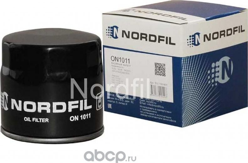 Фильтр масляный Audi A1  A3  A4  Q2  Q3  Seat Alhambra  Ibiza V  Leon  Skoda Toledo IV   Fabia III   (Nordfil). Артикул on1011