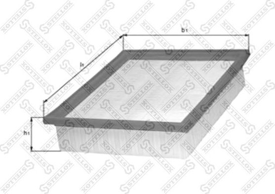 Воздушный фильтр Stellox для Mazda Tribute I 2000-2008. Артикул 71-01456-SX