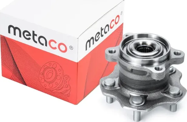 Ступица с подшипником NISSAN QASHQAI I/X-TRAIL T31 07- зад. AWD (Metaco) Metaco. Артикул 5010022