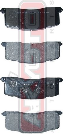 Тормозные колодки Akyoto Packing AKYOTO. Артикул AKD-1274