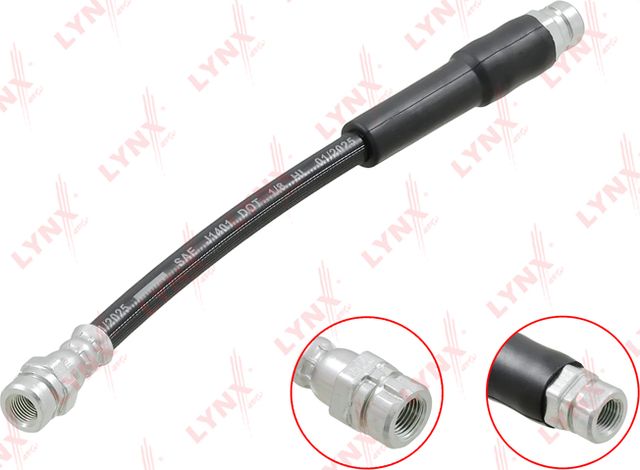 Тормозной шланг LYNXauto задний для Volkswagen Golf Plus I 2004-2013. Артикул BL-3104