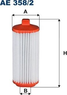 Воздушный фильтр Filtron. Артикул AE 358/2