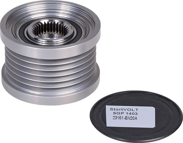 Муфта генератора обгонная StartVOLT для Nissan Tiida I 2007-2012. Артикул SGP 1403