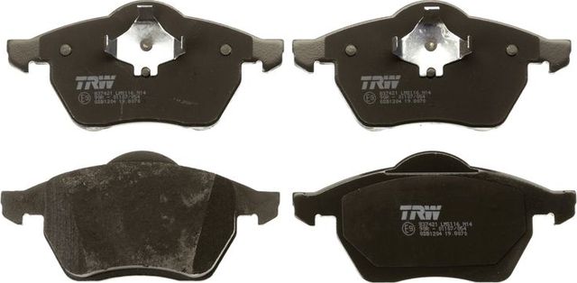 Тормозные колодки TRW COTEC. Артикул GDB1204