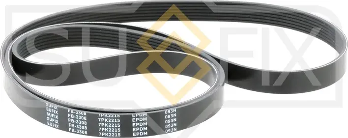 Ремень поликлиновый 7PK2215 (Sufix). Артикул FB-3308
