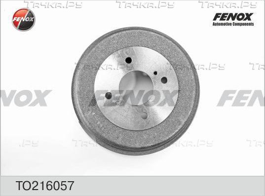 Тормозной барабан Fenox задний для Nissan Vanette II 1986-1995. Артикул TO216057