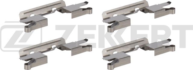 Комплект установочный перед. торм. колодок Mitsubishi L200 IV 05- Pajero Sport I Zekkert. Артикул BR-1492