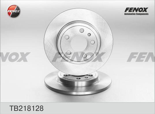 Тормозной диск Fenox задний для Audi A4 II (B6) 2000-2004. Артикул TB218128
