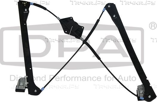 Стеклоподъемник DPA передний левый для Skoda Superb I 2001-2008. Артикул 88371794402