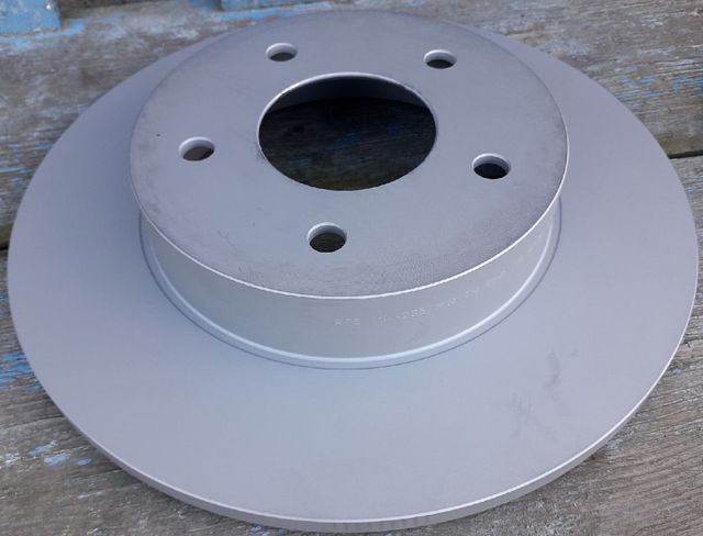 Тормозной диск ATE задний для Nissan Almera Tino I 2000-2005. Артикул 24.0110-0285.1
