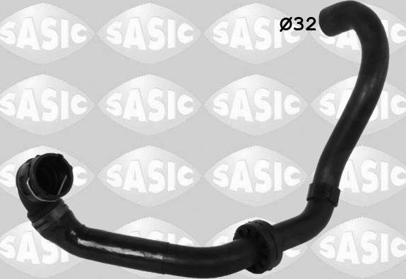 Патрубок радиатора (системы охлаждения) Sasic. Артикул 3406272