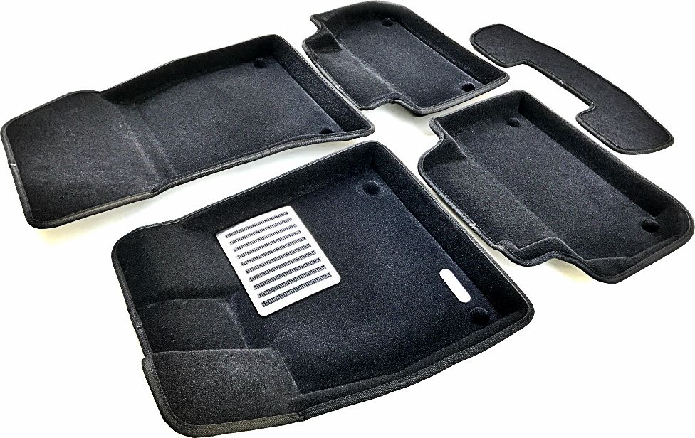 Коврики текстильные Euromat 3D Lux для салона Audi Q5 II 2017-2026. Артикул EM3D-001101