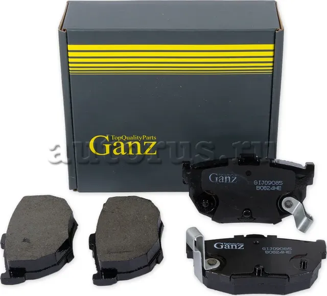 Колодки торм.зад. (Ganz) Ganz. Артикул GIJ09085