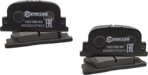 Тормозные колодки Stellox. Артикул 1323 000-SX