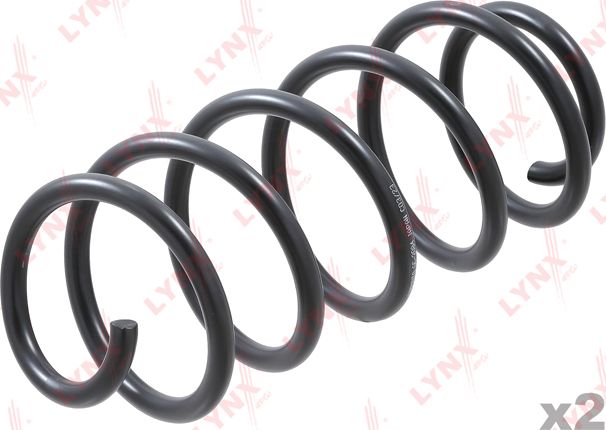 Пружина подвески LYNXauto передняя для Volkswagen Caddy III 2004-2015. Артикул SC-2084