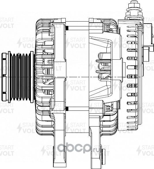 Генератор StartVOLT. Артикул LG 2721