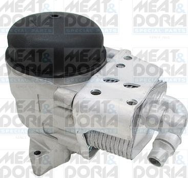 Радиатор масляный (маслоохладитель) для двигателя Meat & Doria. Артикул 95296