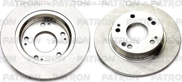 Тормозной диск Patron задний для Honda Civic VIII 2005-2012. Артикул PBD4837