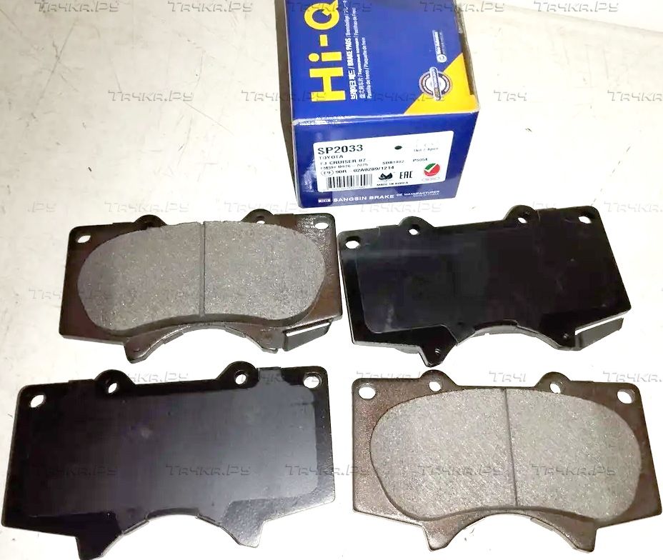 Тормозные колодки Sangsin Hi-Q передние для Lexus GX I 2001-2009. Артикул SP2033