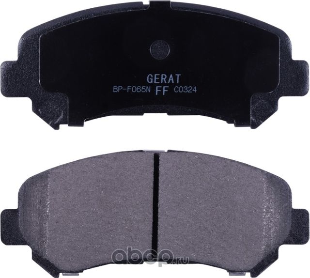 Тормозные колодки Gerat BP-F065N (передние) Normal Gerat. Артикул BPF065N