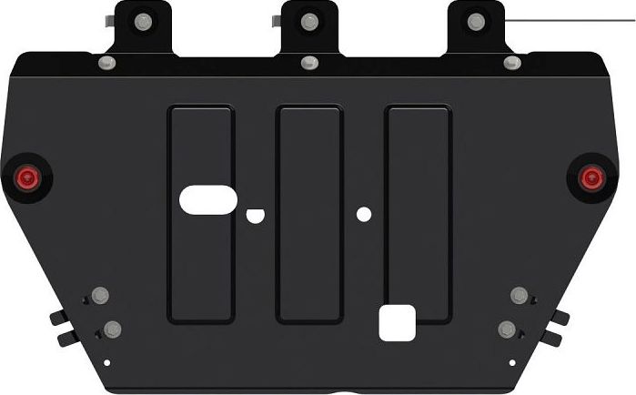 Защита Шериф (2 мм) для картера и КПП Haval H2 2014-2021. Артикул 28.4183