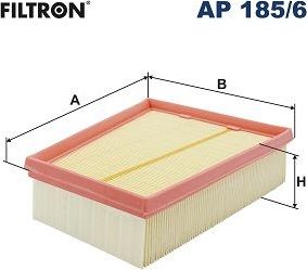 Воздушный фильтр Filtron для Renault Megane IV 2010-2026. Артикул AP 185/6