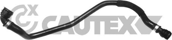 Патрубок радиатора (системы охлаждения) Cautex. Артикул 754396