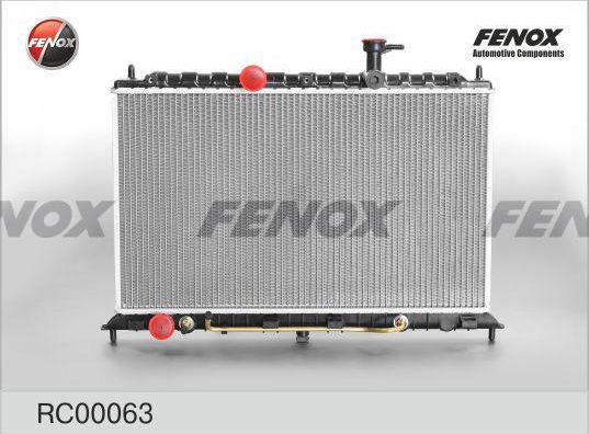 Радиатор охлаждения двигателя Fenox. Артикул RC00063