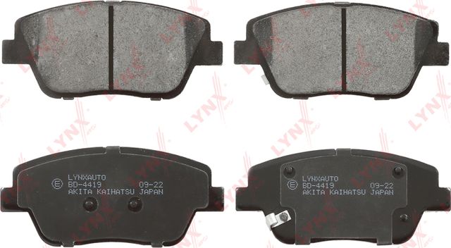 Тормозные колодки LYNXauto. Артикул BD-4419