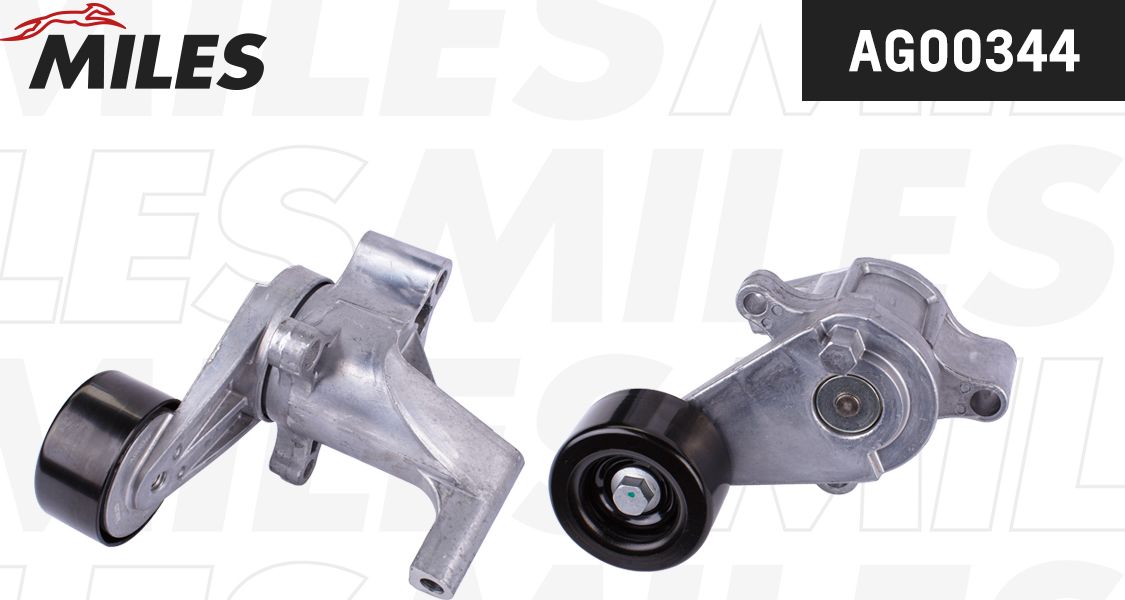 Натяжной ролик (натяжитель) приводного клинового зубчатого ремня Miles. Артикул AG00344
