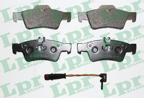 Тормозные колодки LPR задние для Mercedes-Benz E-Класс IV (W212, S212, C207) 2009-2016. Артикул 05P1232A