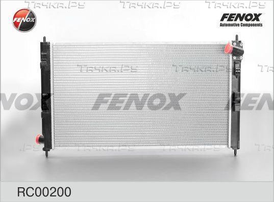 Радиатор охлаждения двигателя Fenox для Mitsubishi Lancer IX 2007-2013. Артикул RC00200