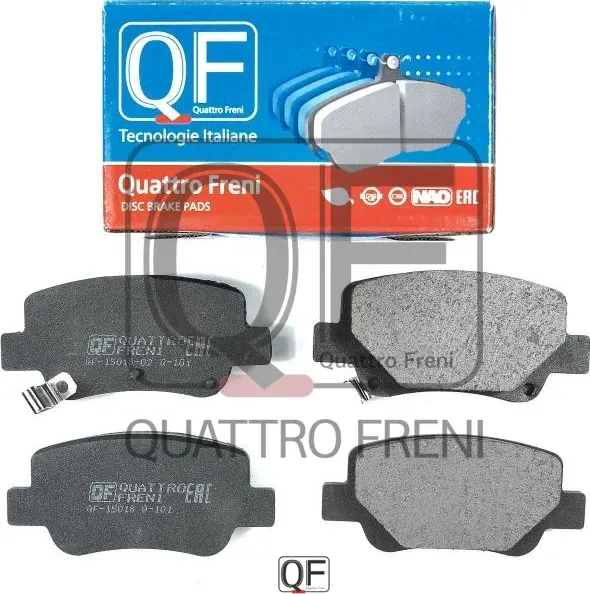 КОЛОДКИ ТОРМОЗНЫЕ (Quattro Freni). Артикул QF501802