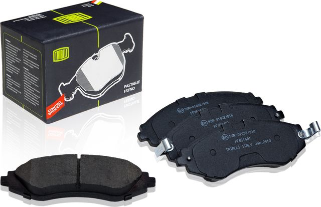 Тормозные колодки Trialli. Артикул PF 051401