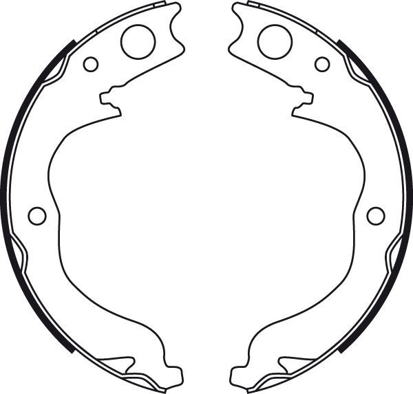 Тормозные колодки (стояночная тормозная система) TRW. Артикул GS8753