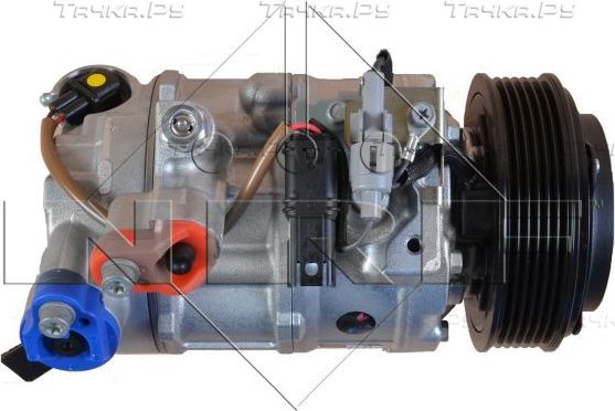 Компрессор кондиционера NRF EASY FIT для BMW 5 VI (F10/F11/F07) 2010-2017. Артикул 32825