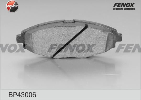 Тормозные колодки Fenox. Артикул BP43006