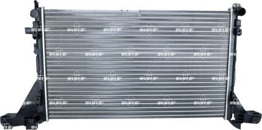 Радиатор охлаждения двигателя NRF (алюминий) для Renault Master III 2010-2026. Артикул 58481A