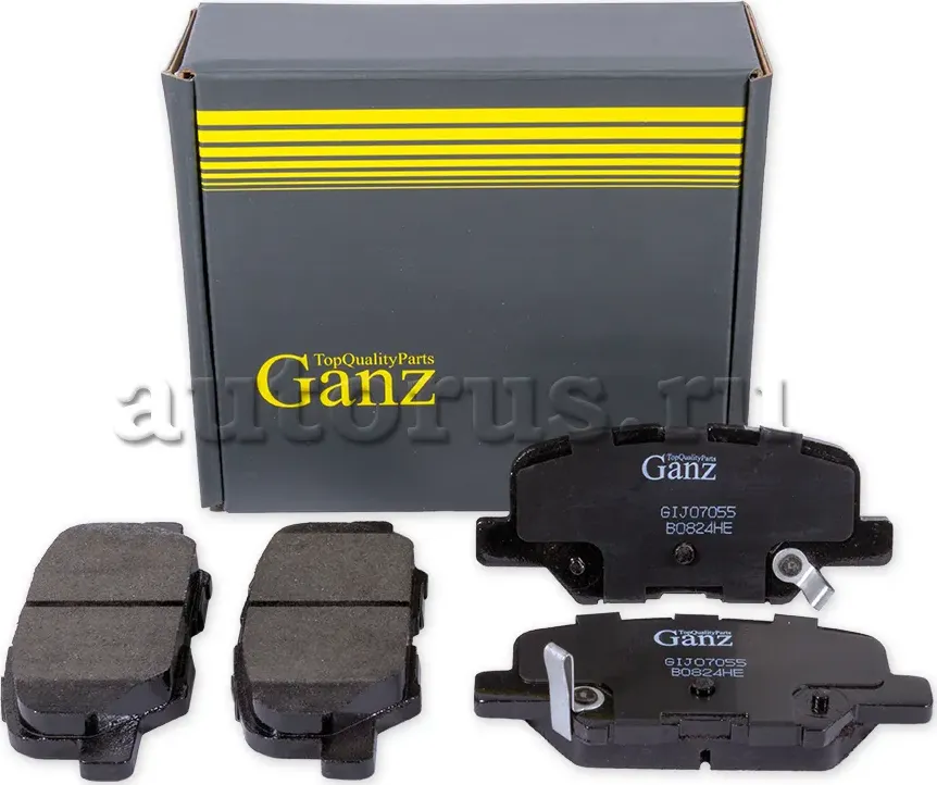 Колодки торм.зад. (Ganz). Артикул GIJ07055