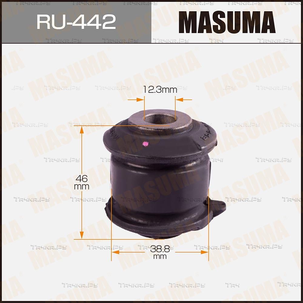 Сайлентблок переднего рычага подвески Masuma. Артикул RU-442