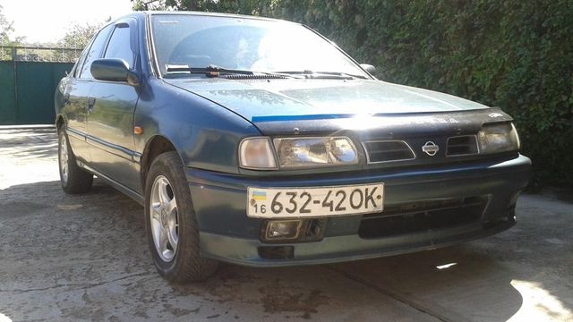 Дефлектор VT52 для капота Nissan Primera P10 1990-1996. Артикул NS07VT