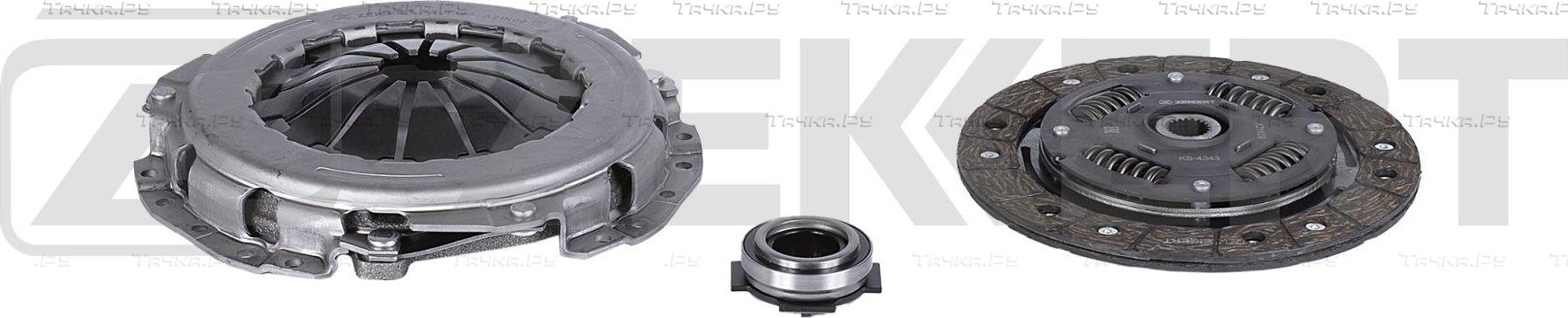 Сцепление (комплект) Zekkert для Lancia Y10 1989-1995. Артикул KS-4343