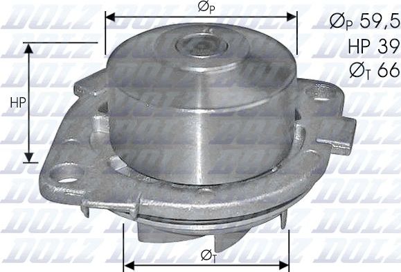 Помпа (водяной насос) Dolz. Артикул S211
