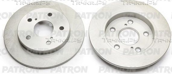 Тормозной диск Patron задний для Toyota Corolla E140, E150 2006-2014. Артикул PBD4811