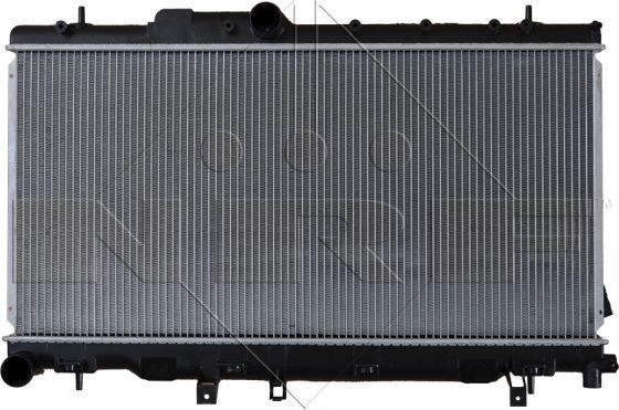 Радиатор охлаждения двигателя NRF (алюминий). Артикул 53823
