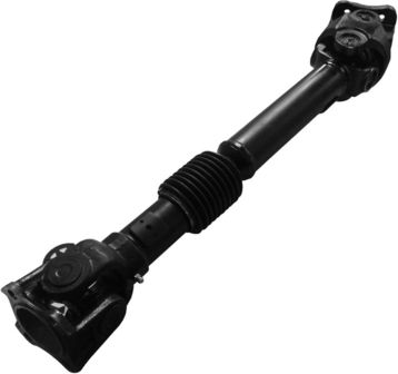 Карданный вал redBTR переднего моста с двойной крестовиной для автомобилей УАЗ 3162 SIMBIR, 3163 PATRIOT, HUNTER с пятиступенчатой КПП и мостами "Спайсер". Артикул 863010
