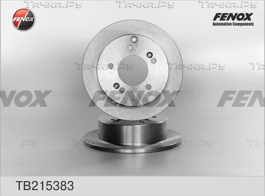 Тормозной диск Fenox. Артикул TB215383