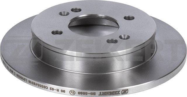 Тормозной диск Zekkert задний для Kia Picanto II 2011-2017. Артикул BS-5860