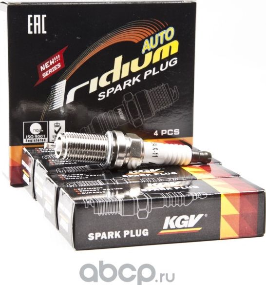 Свечи KGV Nissan,Hyundai, Infinity (Iridium) KGV. Артикул LFR5AIX11